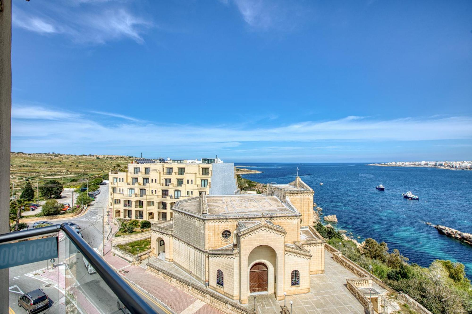 Blu Mar Sea View Apartments 圣保罗湾城 外观 照片