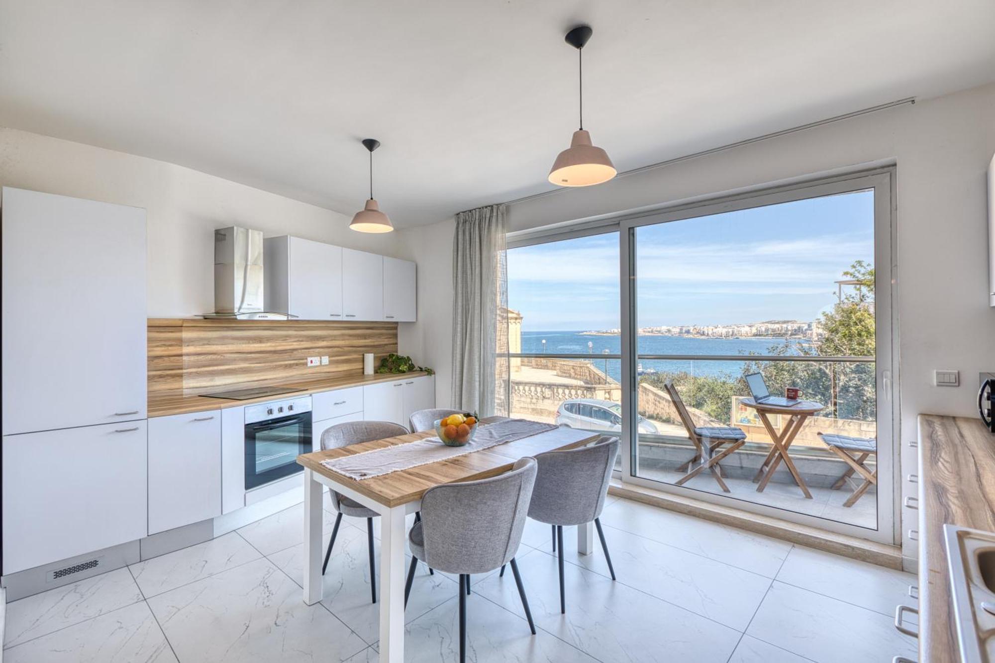 Blu Mar Sea View Apartments 圣保罗湾城 外观 照片